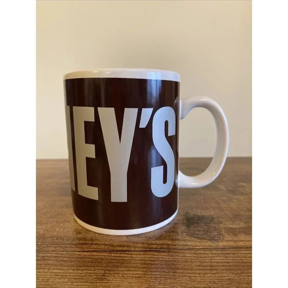 HERSHEY'S MILK CHOCOLATE Ceramic Coffee Cup Mug 12 oz Hershey's Milk Chocolate - Picture 3 of 6